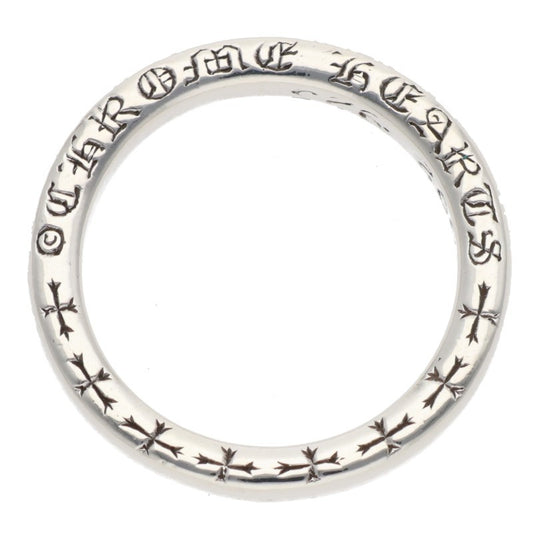 Chrome Hearts NTFL Silver Ring 925 Size ONE SIZE