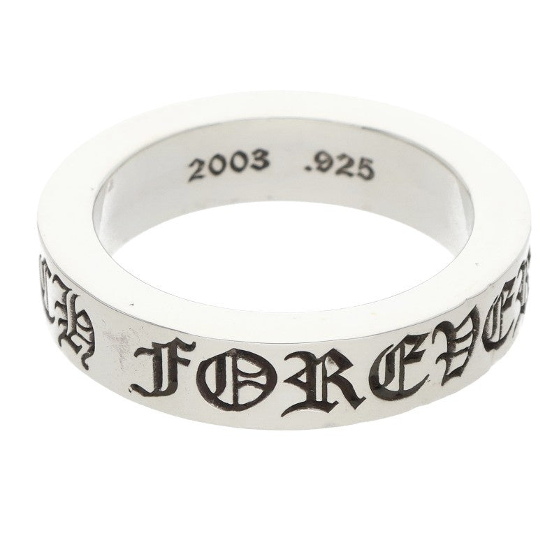 Chrome Hearts 6mm Spacer Forever Silver Ring Size ONE SIZE