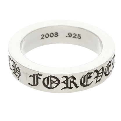 Chrome Hearts 6mm Spacer Forever Silver Ring Size ONE SIZE