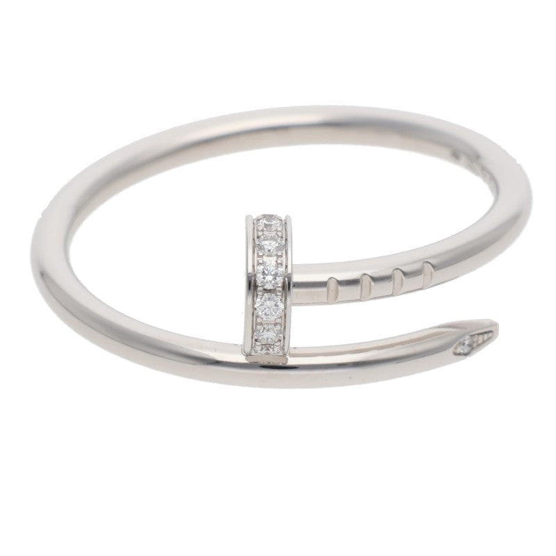 Cartier Juste un Clou SM 18K WG Pave Diamond Size ONE SIZE