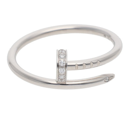 Cartier Juste un Clou SM 18K WG Pave Diamond Size ONE SIZE