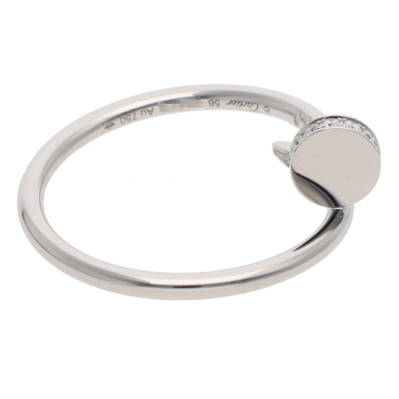 Cartier Juste un Clou SM 18K WG Pave Diamond Size ONE SIZE