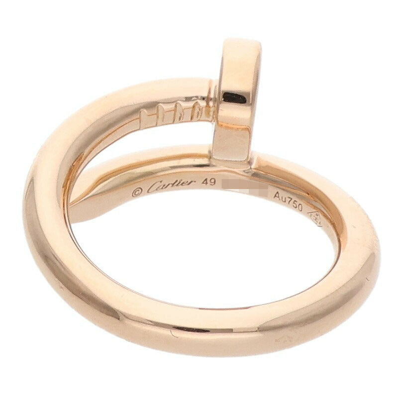 Cartier Juste un Clou 18K Pink Gold Ring Size ONE SIZE