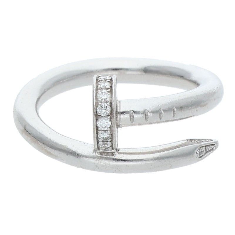Cartier Juste un Clou 18K WG Diamond Ring Size ONE SIZE