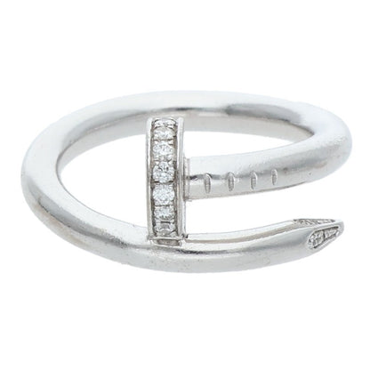 Cartier Juste un Clou 18K WG Diamond Ring Size ONE SIZE