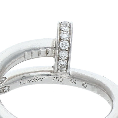 Cartier Juste un Clou 18K WG Diamond Ring Size ONE SIZE