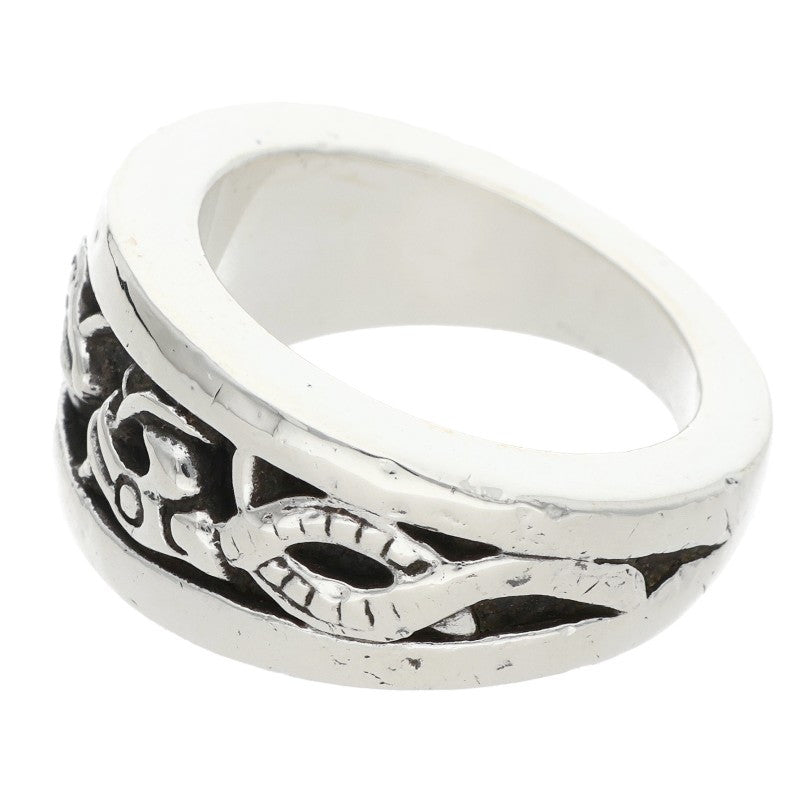 Chrome Hearts NARROW V CELTIC Silver Ring Size ONE SIZE