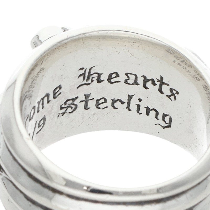 Chrome Hearts Dagger Sterling Silver Ring Size JP 12.5