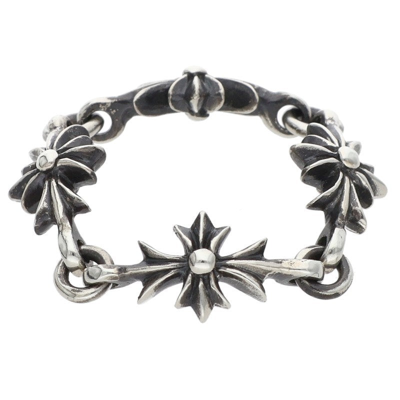 Chrome Hearts Tiny E CH Plus Silver Ring Size JP 12