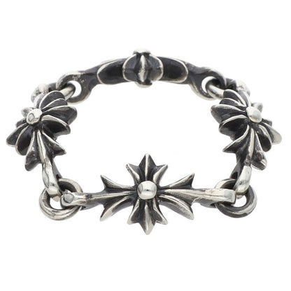 Chrome Hearts Tiny E CH Plus Silver Ring Size JP 12