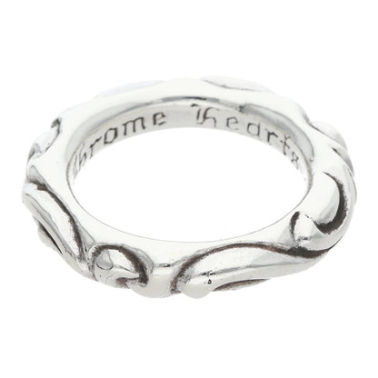 Chrome Hearts Scroll Band 925 Silver Ring Size ONE SIZE