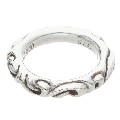 Chrome Hearts Scroll Band 925 Silver Ring Size ONE SIZE