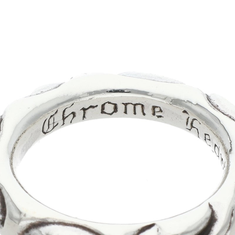 Chrome Hearts Scroll Band 925 Silver Ring Size ONE SIZE