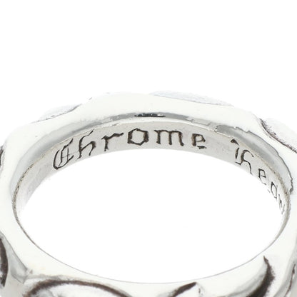 Chrome Hearts Scroll Band 925 Silver Ring Size ONE SIZE