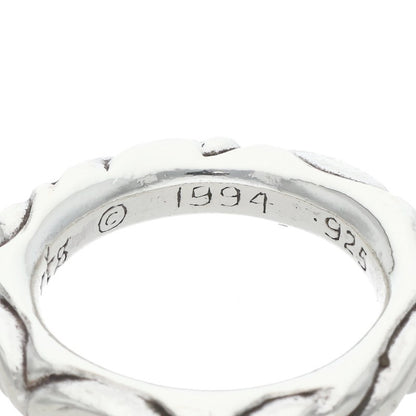 Chrome Hearts Scroll Band 925 Silver Ring Size ONE SIZE