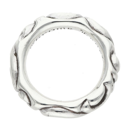 Chrome Hearts Scroll Band 925 Silver Ring Size ONE SIZE