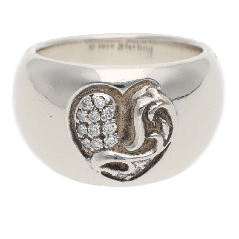 Chrome Hearts HEART IN BAND P DMND Pave Size JP 14