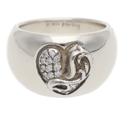 Chrome Hearts HEART IN BAND P DMND Pave Size JP 14