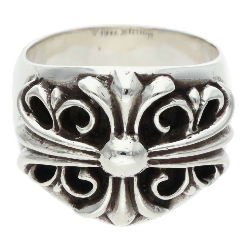 Chrome Hearts KEEPER Sterling Silver Ring Size ONE SIZE