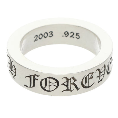 Chrome Hearts 6mm Spacer Forever Silver Ring Size ONE SIZE