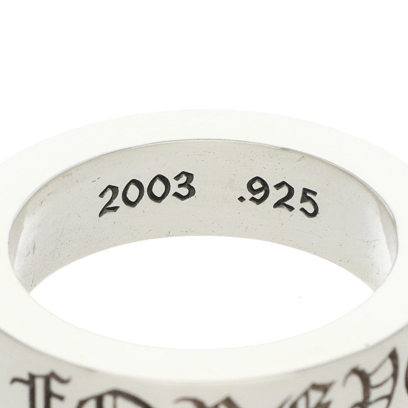 Chrome Hearts 6mm Spacer Forever Silver Ring Size ONE SIZE