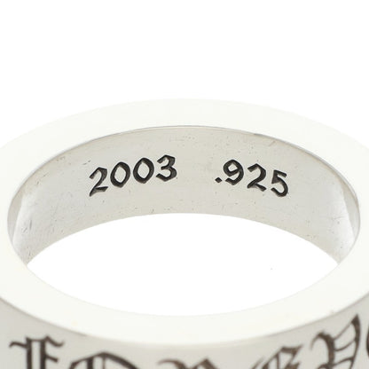 Chrome Hearts 6mm Spacer Forever Silver Ring Size ONE SIZE
