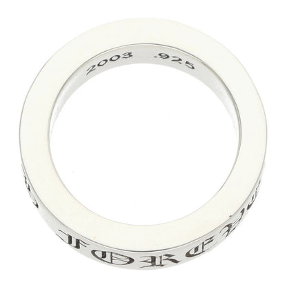 Chrome Hearts 6mm Spacer Forever Silver Ring Size ONE SIZE