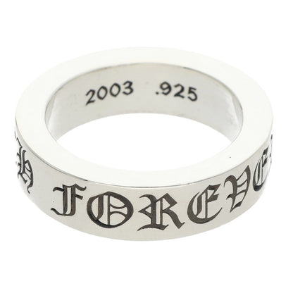 Chrome Hearts 6mm Spacer Forever Silver Ring Size ONE SIZE