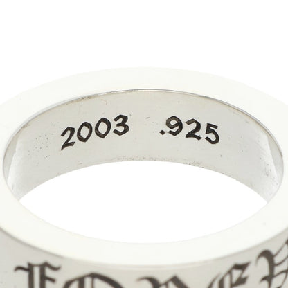 Chrome Hearts 6mm Spacer Forever Silver Ring Size ONE SIZE