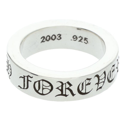 Chrome Hearts 6mm Spacer Forever Silver Ring Size ONE SIZE
