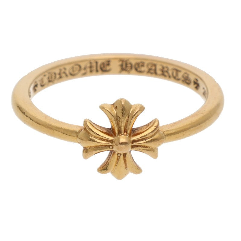 Chrome Hearts 22K Bubblegum CH Plus Gold Ring Size ONE SIZE