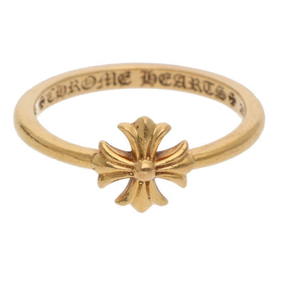 Chrome Hearts 22K Bubblegum CH Plus Gold Ring Size ONE SIZE