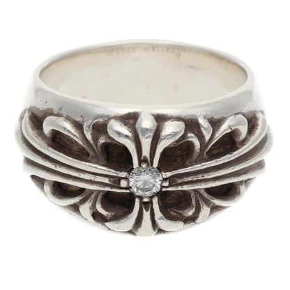 Chrome Hearts Floral Cross 1 Diamond Silver Size ONE SIZE