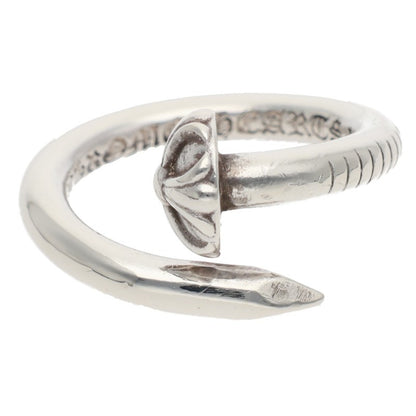 Chrome Hearts Nail Crossball 925 Silver Ring Size JP 10.5