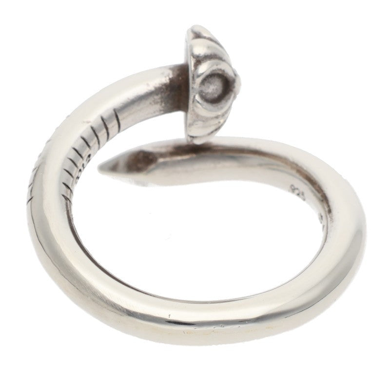 Chrome Hearts Nail Crossball 925 Silver Ring Size JP 10.5