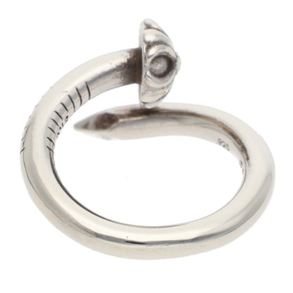 Chrome Hearts Nail Crossball 925 Silver Ring Size JP 10.5