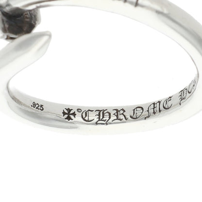 Chrome Hearts Nail Crossball 925 Silver Ring Size ONE SIZE