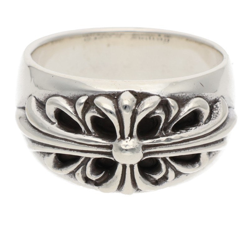 Chrome Hearts Floral Cross Silver Ring Size ONE SIZE