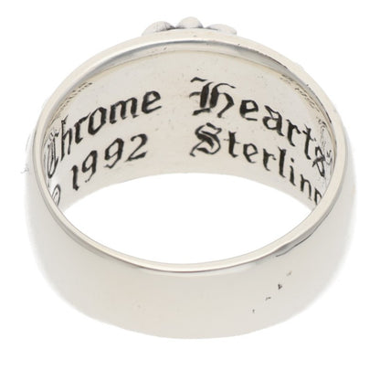 Chrome Hearts Floral Cross Silver Ring Size ONE SIZE