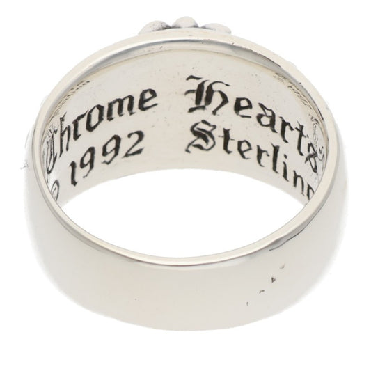 Chrome Hearts Floral Cross Silver Ring Size ONE SIZE