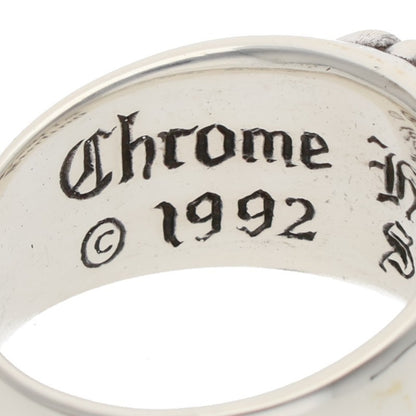 Chrome Hearts Floral Cross Silver Ring Size ONE SIZE