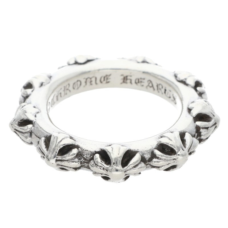 Chrome Hearts Cross Band Silver Ring Size ONE SIZE