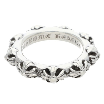 Chrome Hearts Cross Band Silver Ring Size ONE SIZE