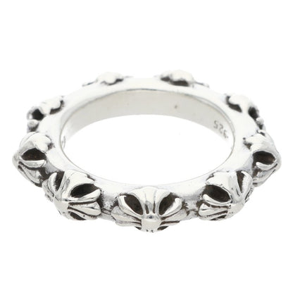 Chrome Hearts Cross Band Silver Ring Size ONE SIZE