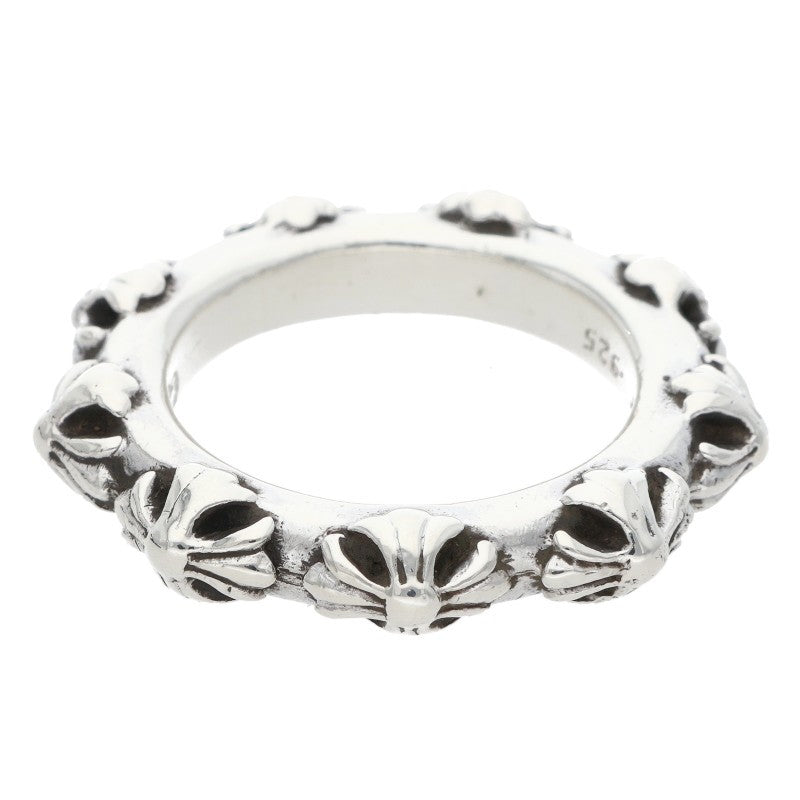 Chrome Hearts Cross Band Silver Ring Size ONE SIZE
