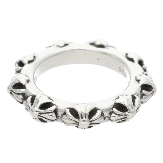 Chrome Hearts Cross Band Silver Ring Size ONE SIZE