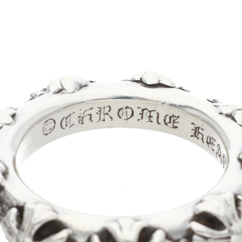 Chrome Hearts Cross Band Silver Ring Size ONE SIZE