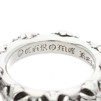 Chrome Hearts Cross Band Silver Ring Size ONE SIZE
