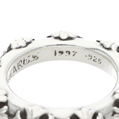 Chrome Hearts Cross Band Silver Ring Size ONE SIZE