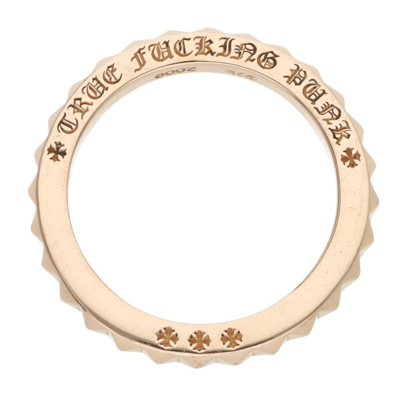 Chrome Hearts 22K TFP PNK BIG Gold Ring Size ONE SIZE